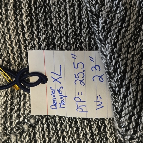 DENVER HAYES silver threaded sweater - Picture 7 of 7